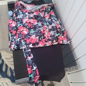 Athletic Capri and tank set
